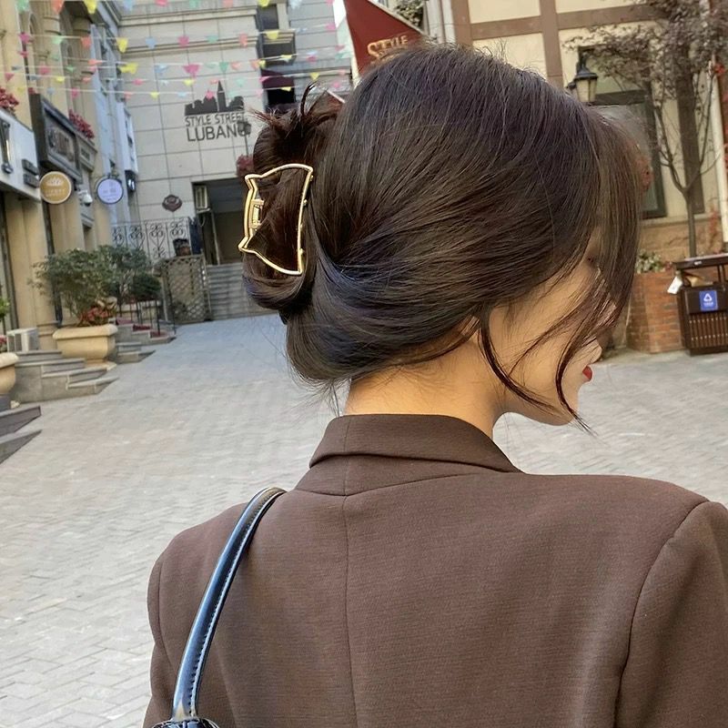 [2 FOR RM10] Classic Metal Medium-Sized Hair Claw