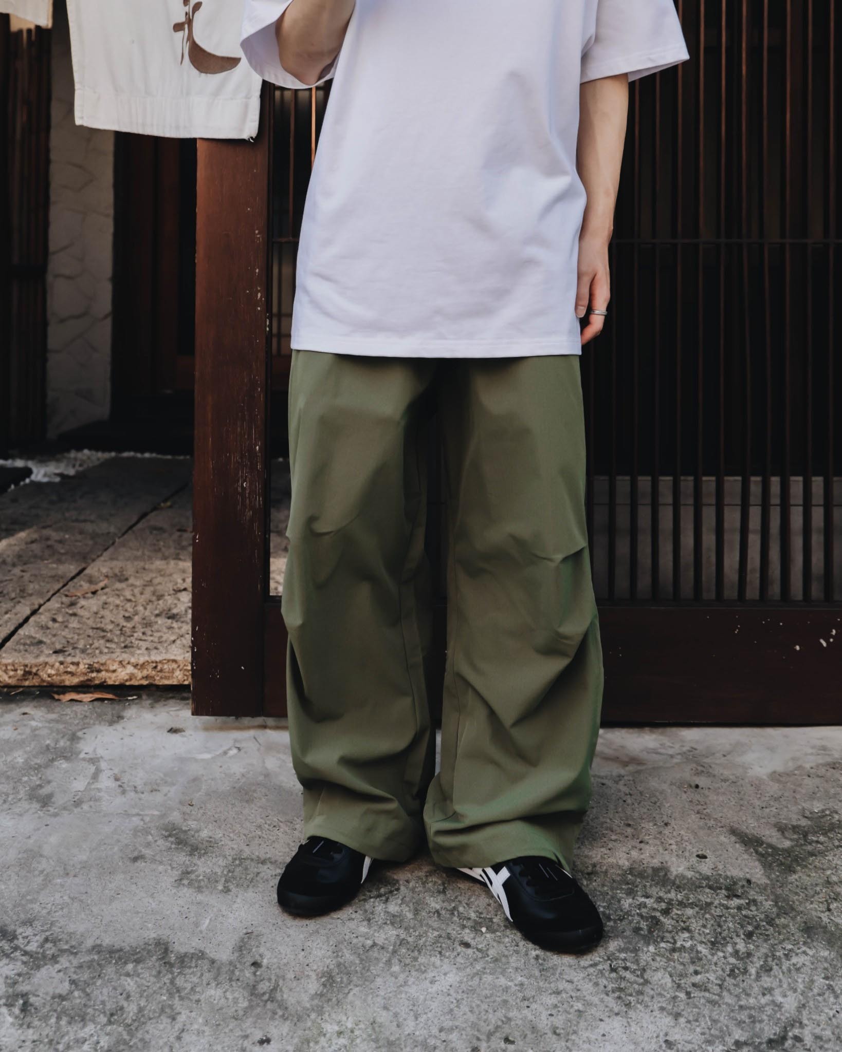 QUEST Parachute Pants 寬鬆抽繩傘兵褲 4色