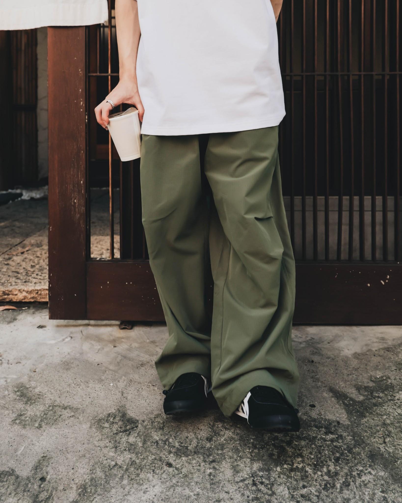 QUEST Parachute Pants 寬鬆抽繩傘兵褲 4色