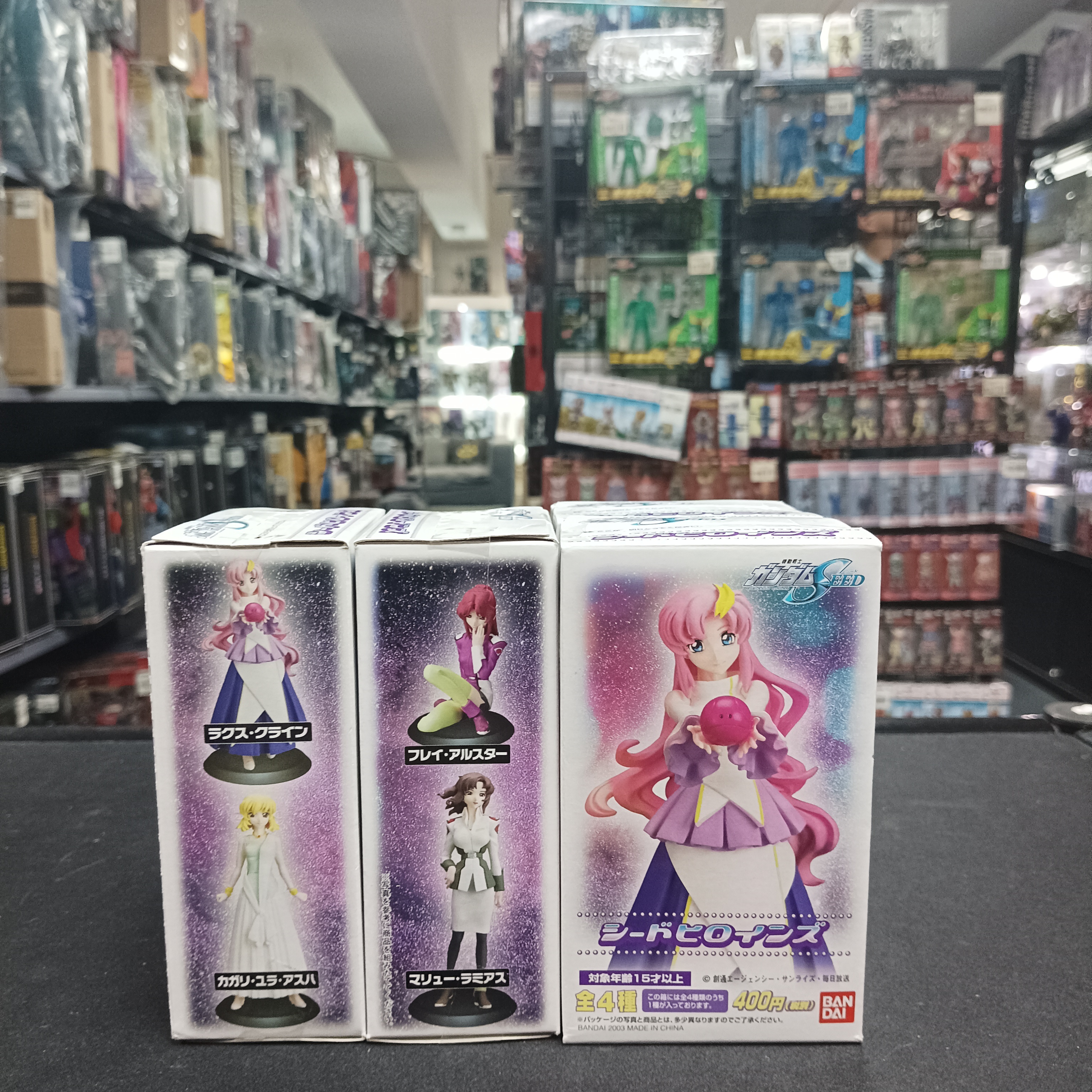 GUNDAM-SEED Heroines 1set4盒