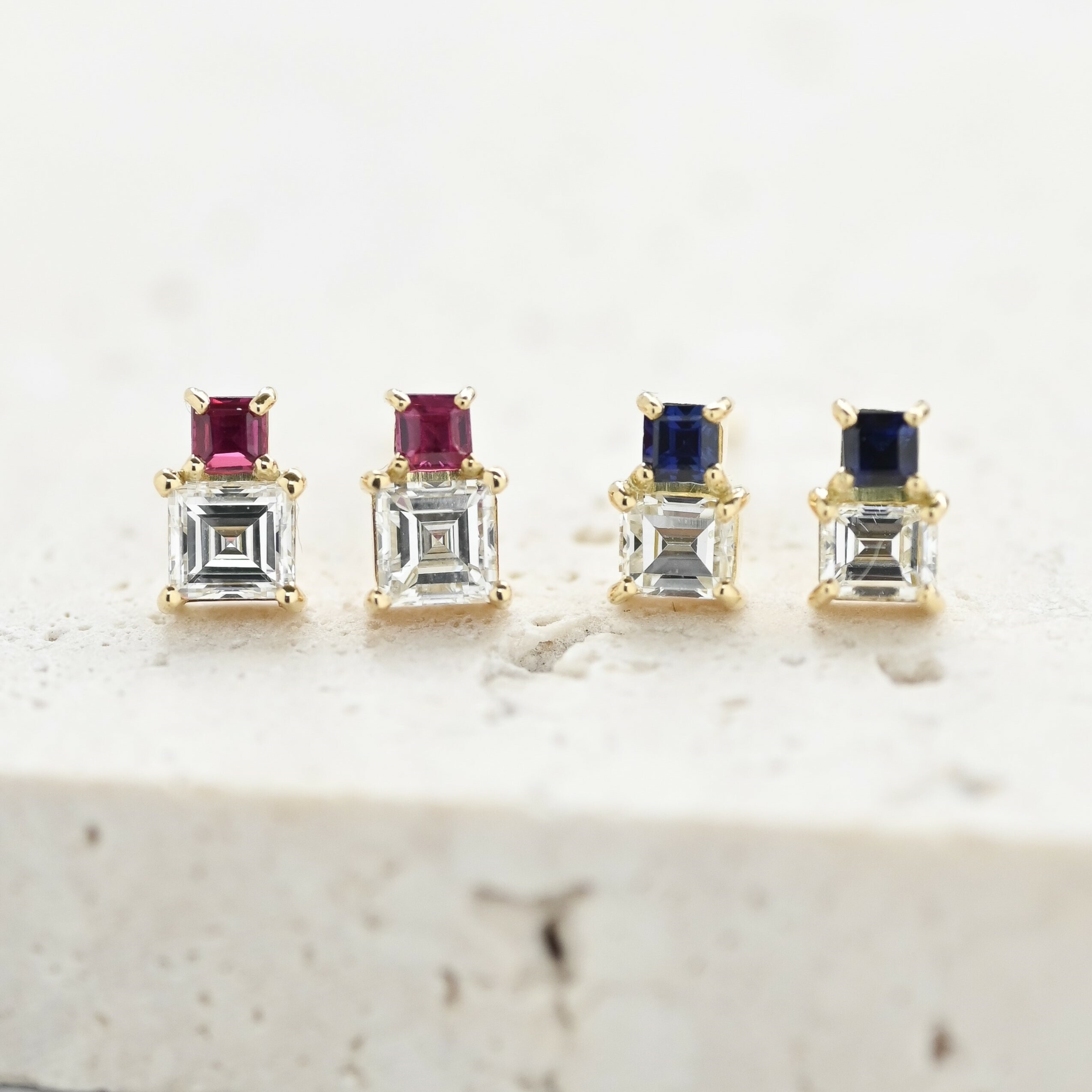 18K Nelio Diamond Earring