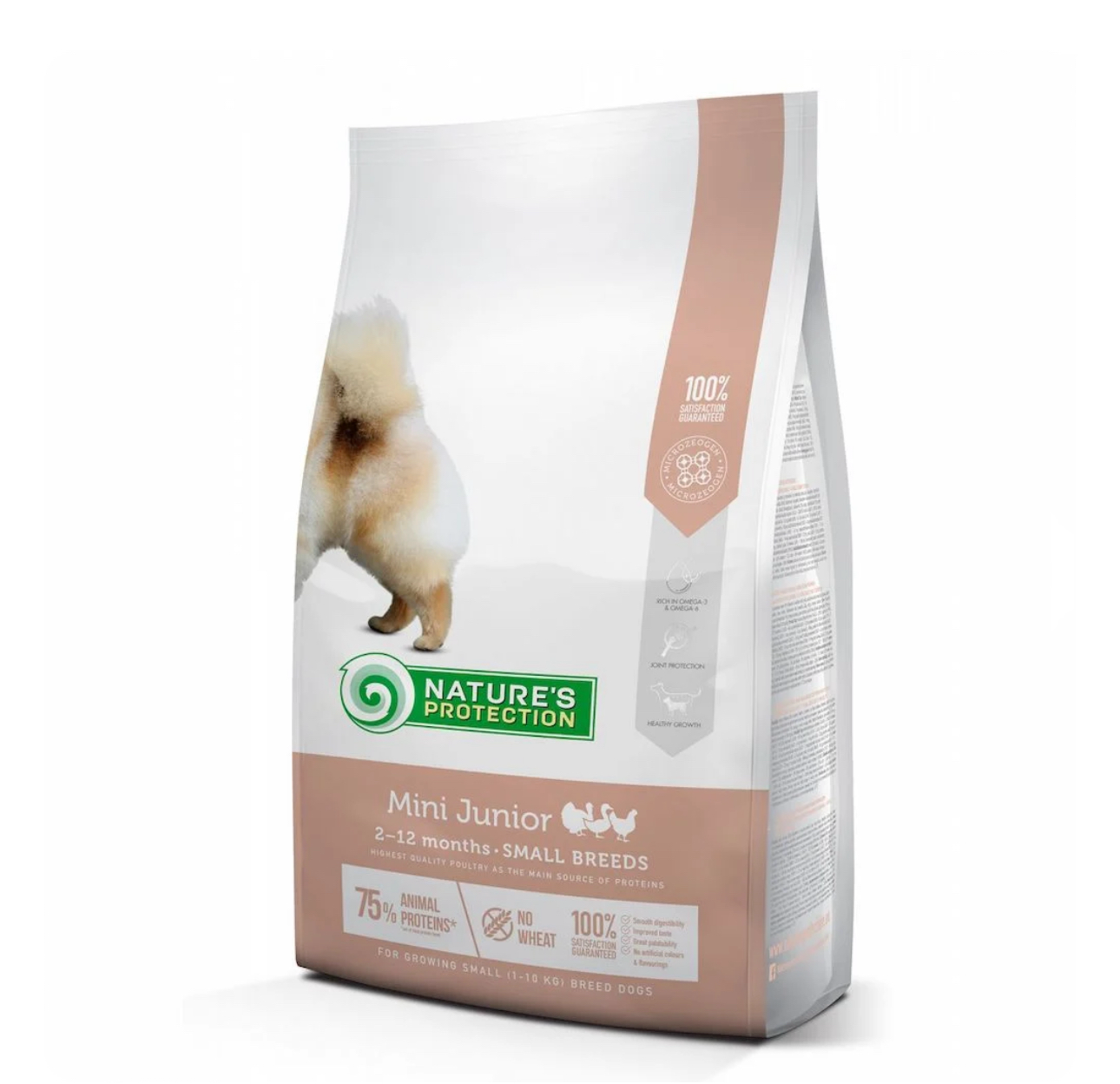 Nature's Protection Mini Junior 小型幼犬配方 全天然狗糧 7.5kg（適合2-8個月幼犬）