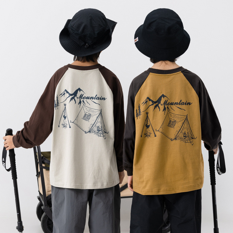 純棉山系露營上衣