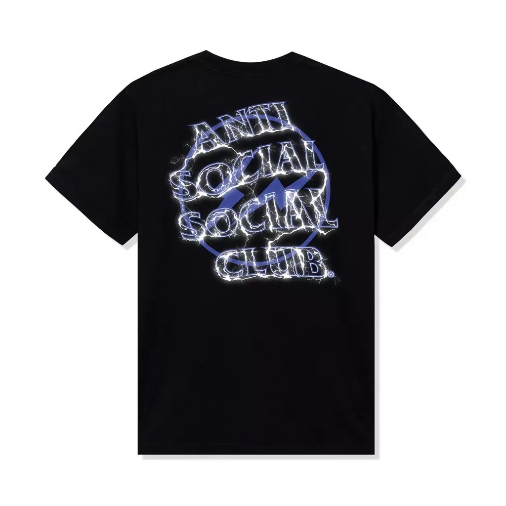 Anti Social Social Club ASSC x Fragment Design Bolt Tee 閃電 聯名 藤原浩 Logo 短T 現貨