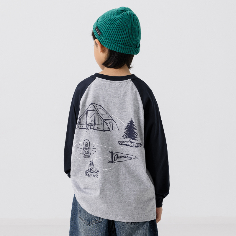 山系純棉小標上衣