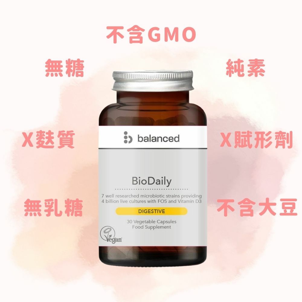 Balanced BioDaily Probiotic 30 capsule (L053)