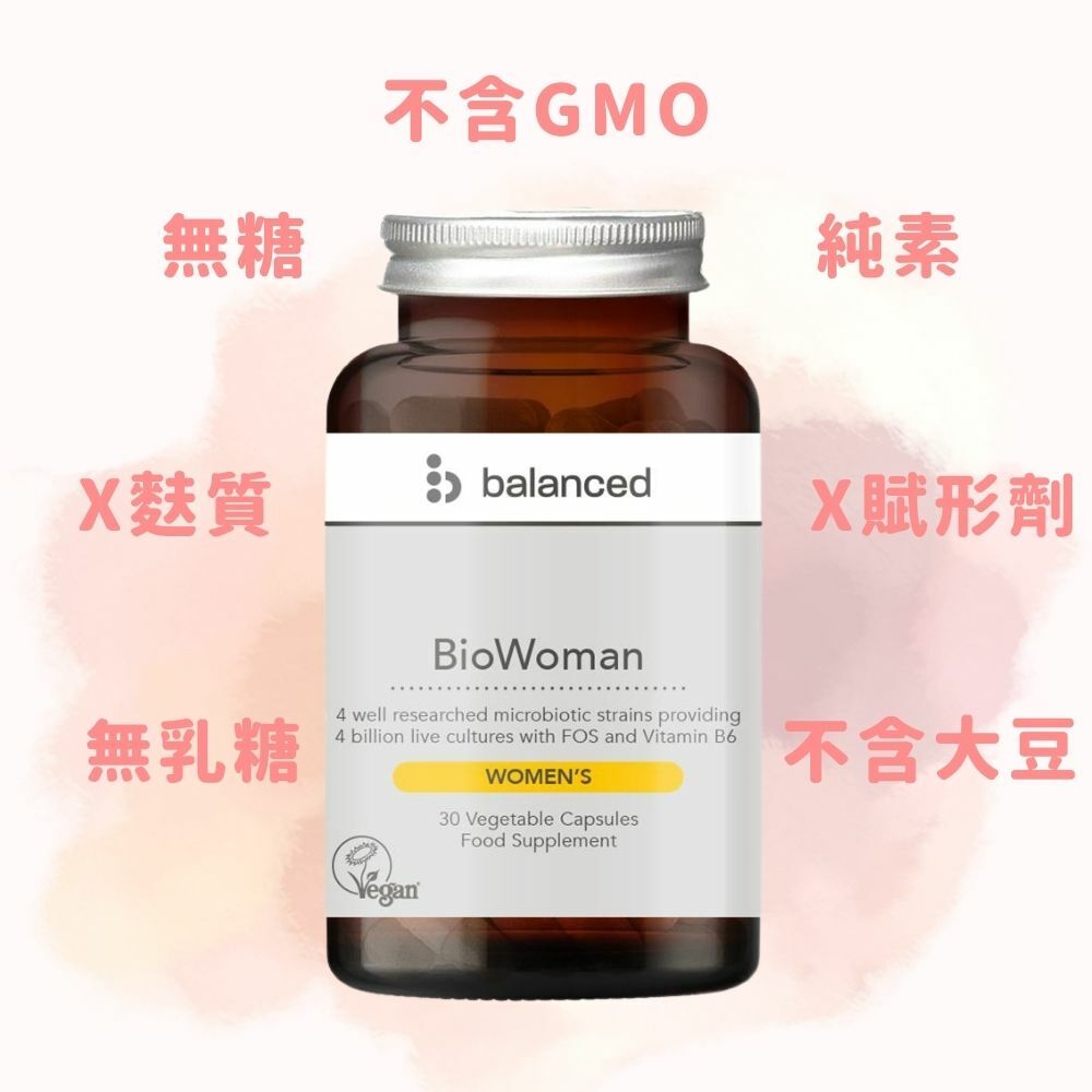 Balanced BioWoman Probiotic +Vit 6 (G050)