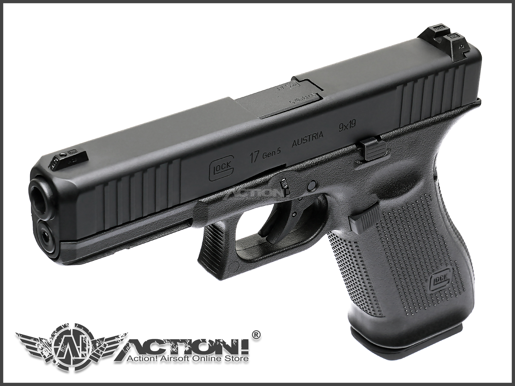 VFC/Umarex - GLOCK 17 / G17 Gen5 V2 AIRSOFT GBB Pistol