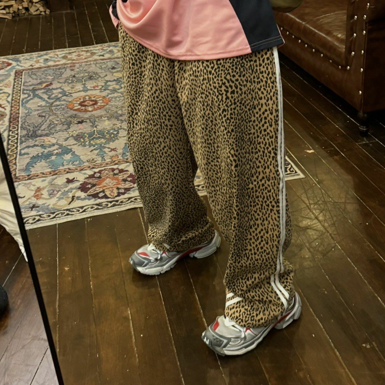 豹紋鬆身褲 BY ATTENTION-255P