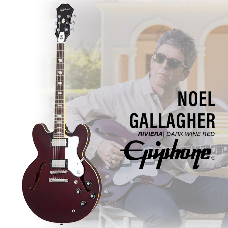 簽名款 Epiphone Noel Gallagher Riviera 電吉他