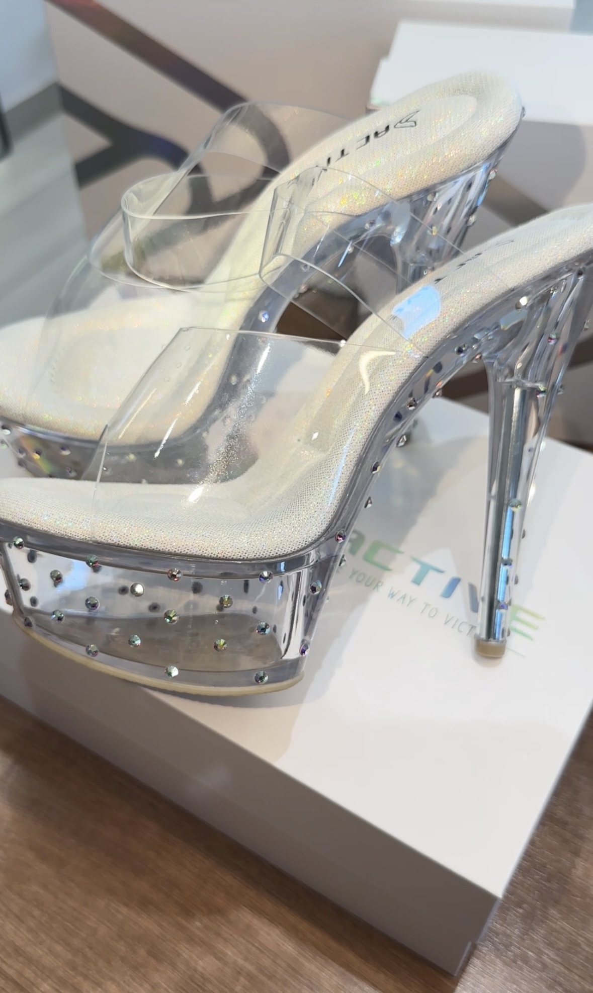 點鑽高跟鞋（紫鑽）