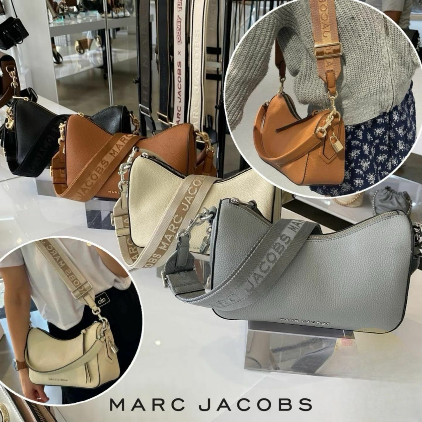 Marc Jacobs Drifter 荔枝紋真皮袋