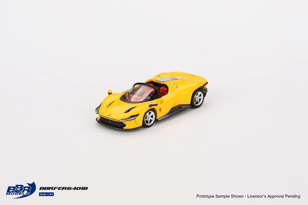 【預訂】BBR Models Ferrari Daytona SP3 Giallo Modena