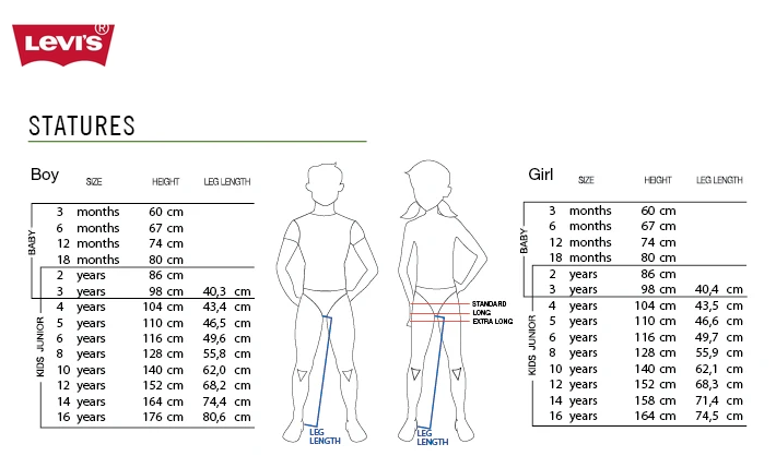 【預購】Levis G092650 中童工業風長褲 (男女同款)