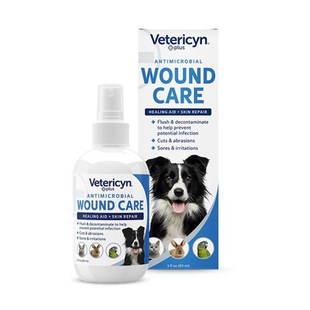 Vetericyn Plus – 3合1寵物神仙水噴霧 3oz（適合所有寵物及動物）