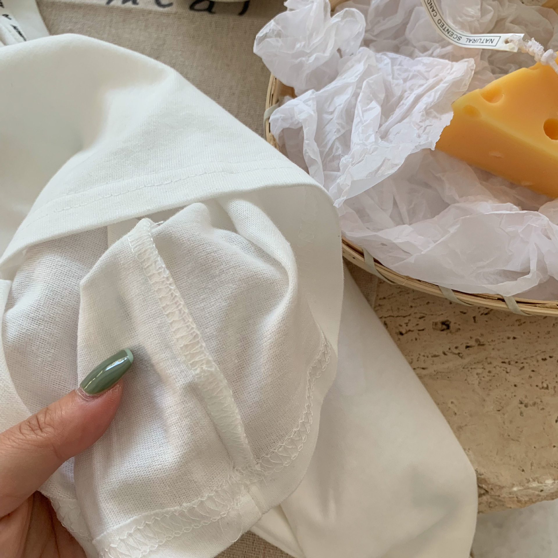 棉質小汽車上衣-內襯