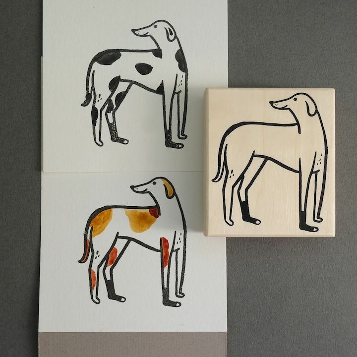 回頭狗勾 印章｜湯舒皮 Soupy Tang