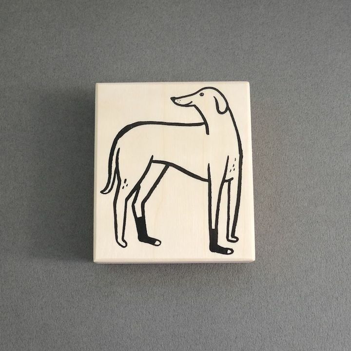 回頭狗勾 印章｜湯舒皮 Soupy Tang