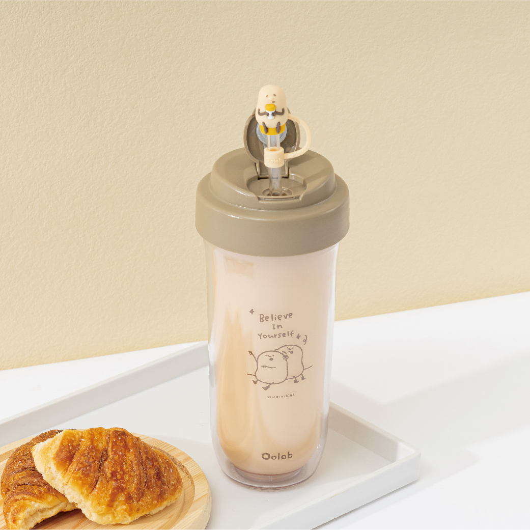 咻咻熊 矽膠防塵吸管套 ｜OoLab 良杯製所