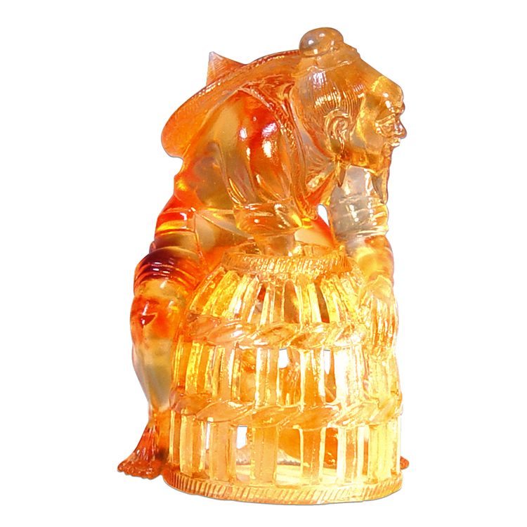 鹿港窯禮品館閃耀的祝福:琉璃豐收擺飾,為您的生活增添光彩與好運