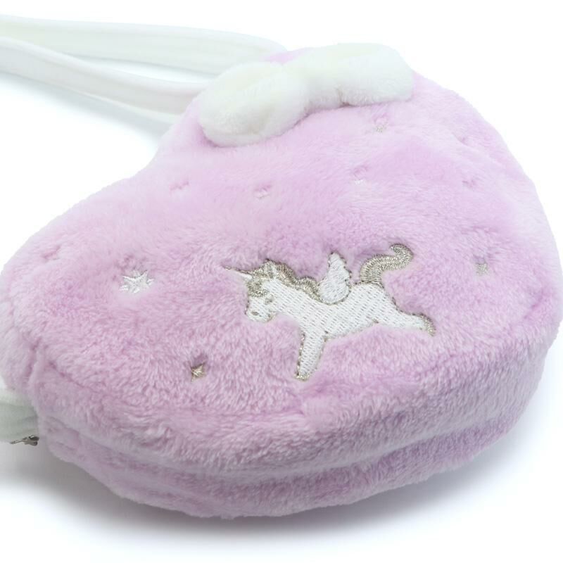 【日本Mother Garden】 單肩包 蓬鬆愛心獨角獸