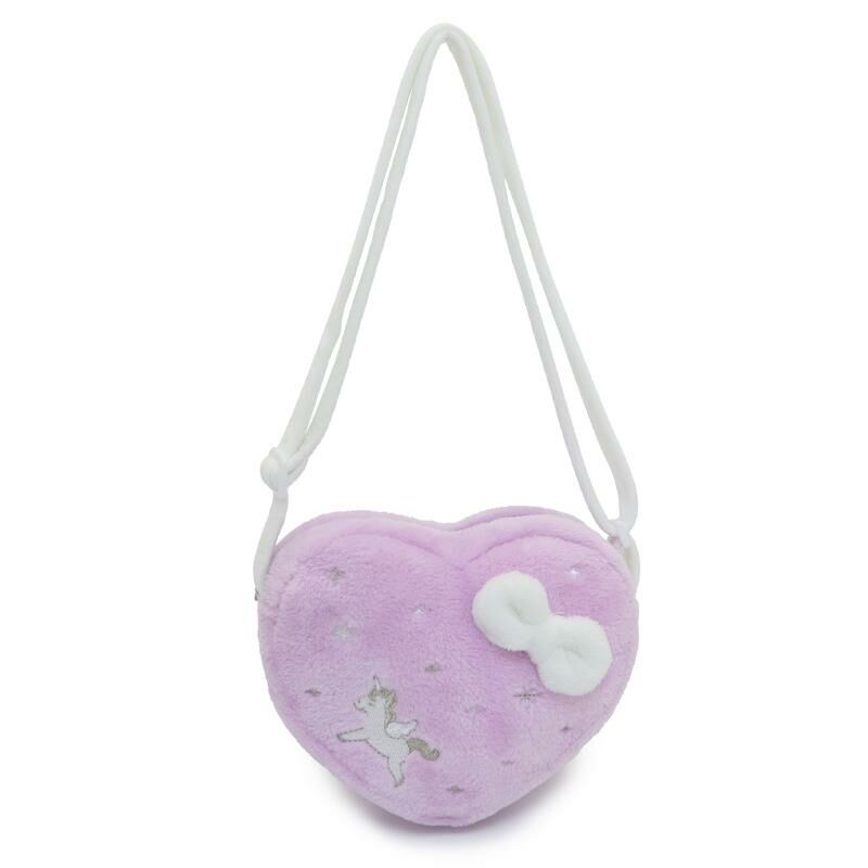 【日本Mother Garden】 單肩包 蓬鬆愛心獨角獸