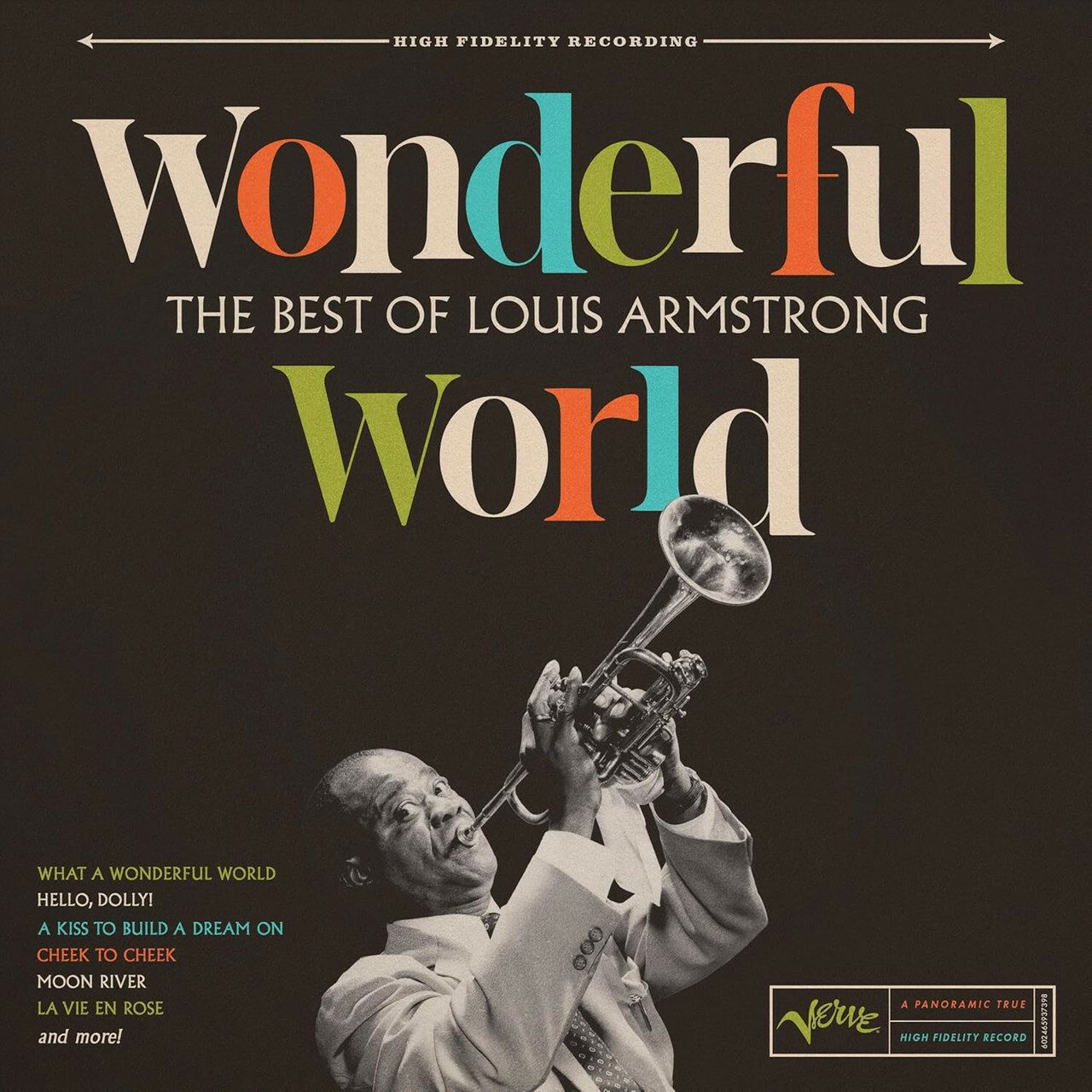 Louis ArmStrong - Wonderful World: The Best Of Louis Armstrong LP
