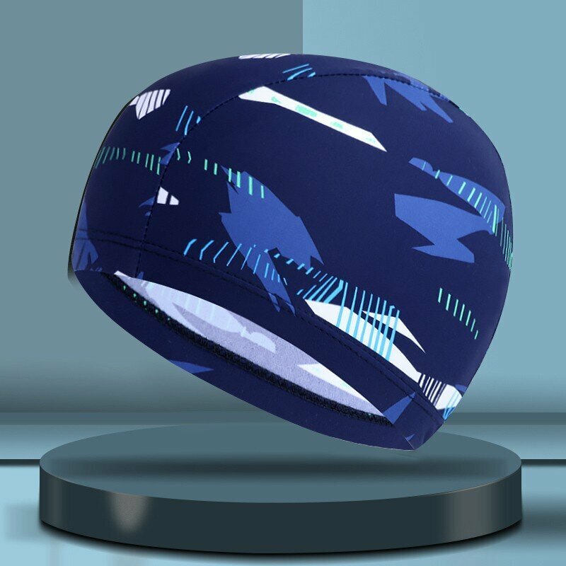 Popular swimming cap (70262 navy blue)