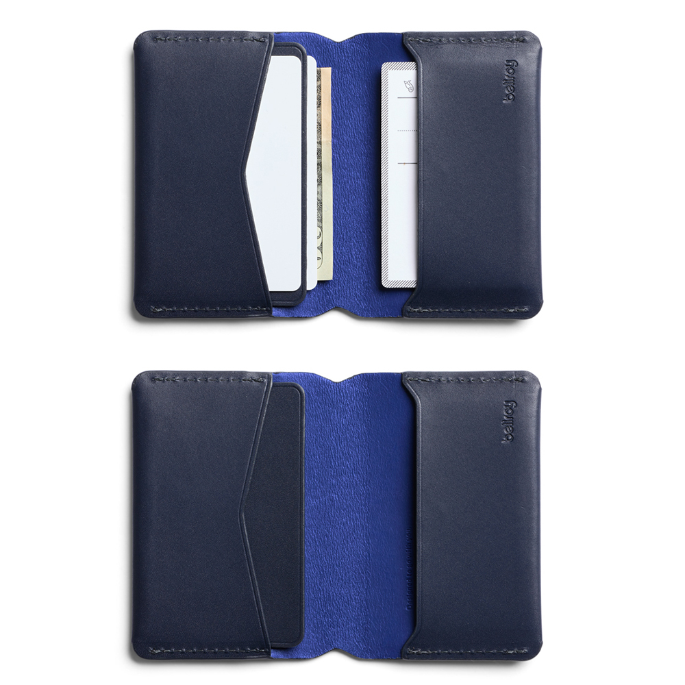 澳洲 Bellroy｜Under Cover 極簡卡片夾 橫版 (RFID防盜) - 海軍藍