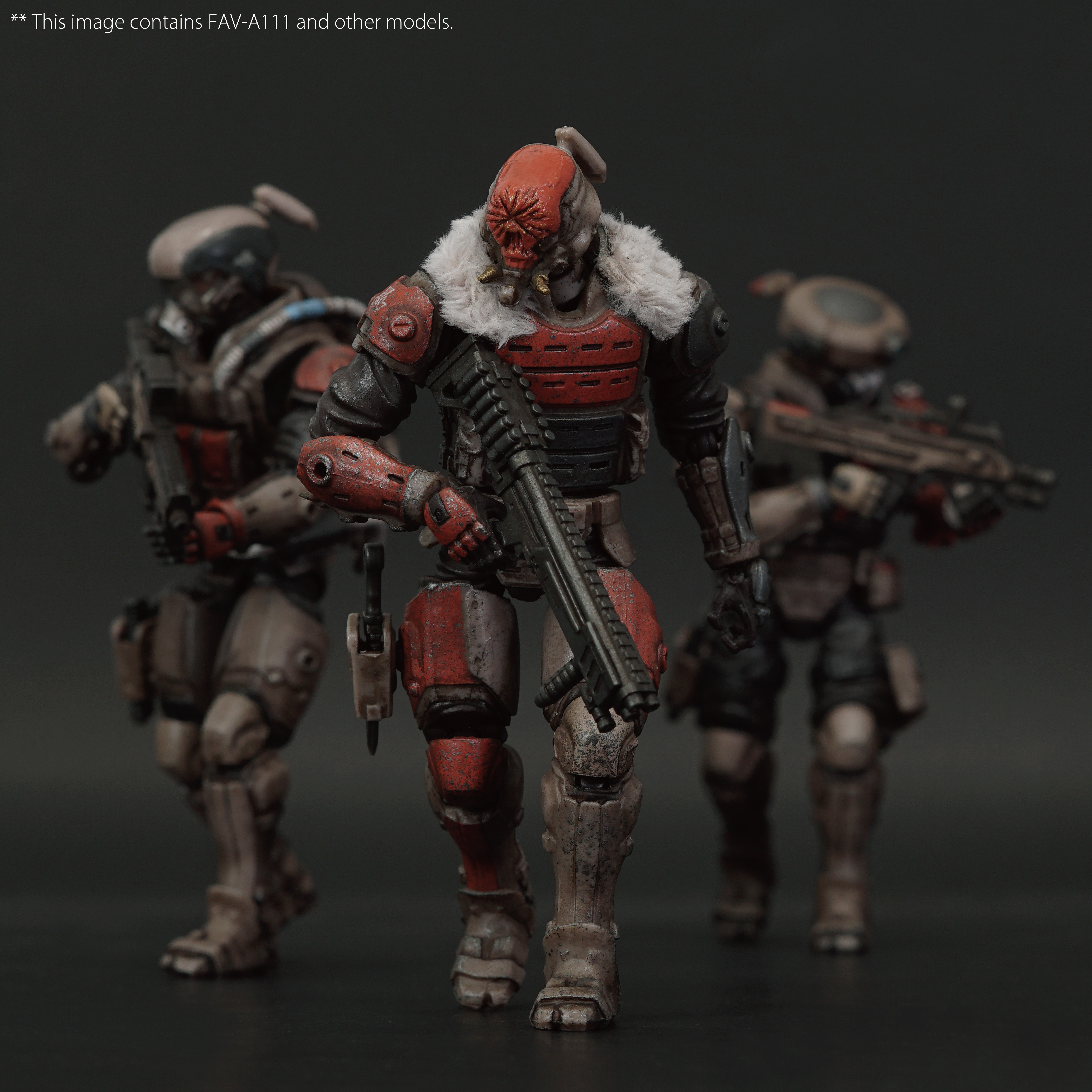 Toys Alliance Acid Rain 酸雨戰爭 FAV-A111 赤鬼武士