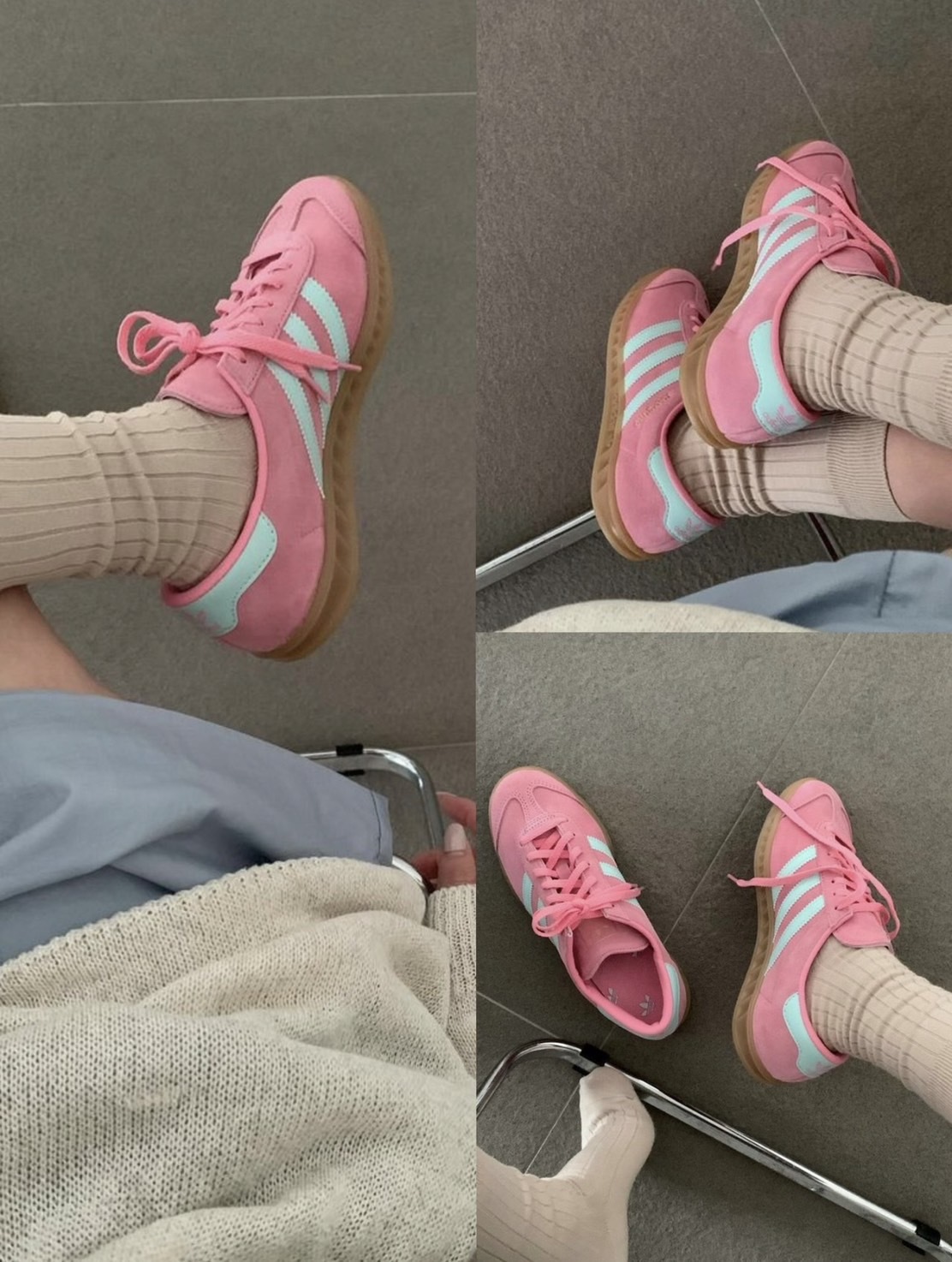 預購 ADIDAS HAMBURG W 漢堡鞋 芭比粉