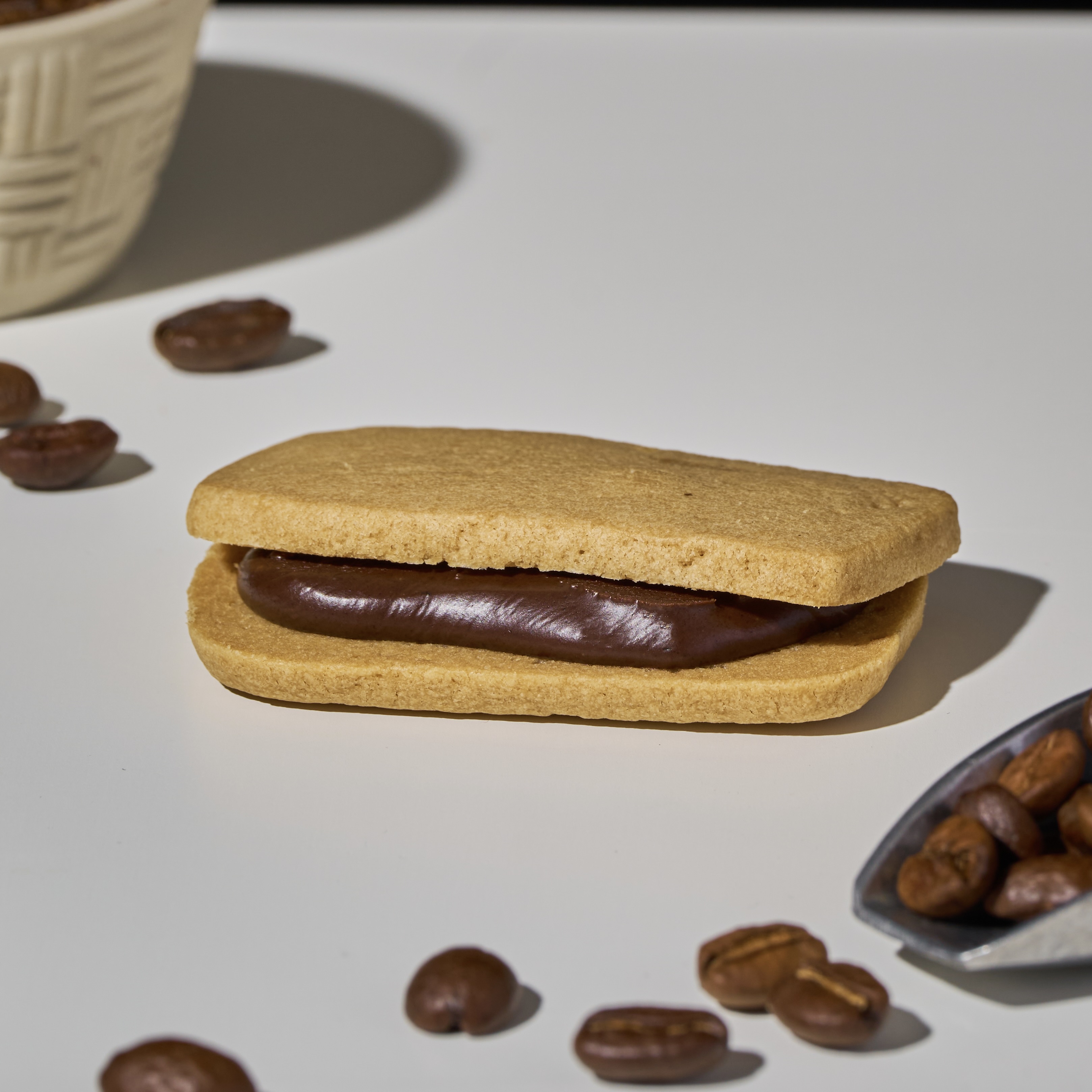 厚餡餅乾-流心咖啡(12個入)  *蛋奶素可用