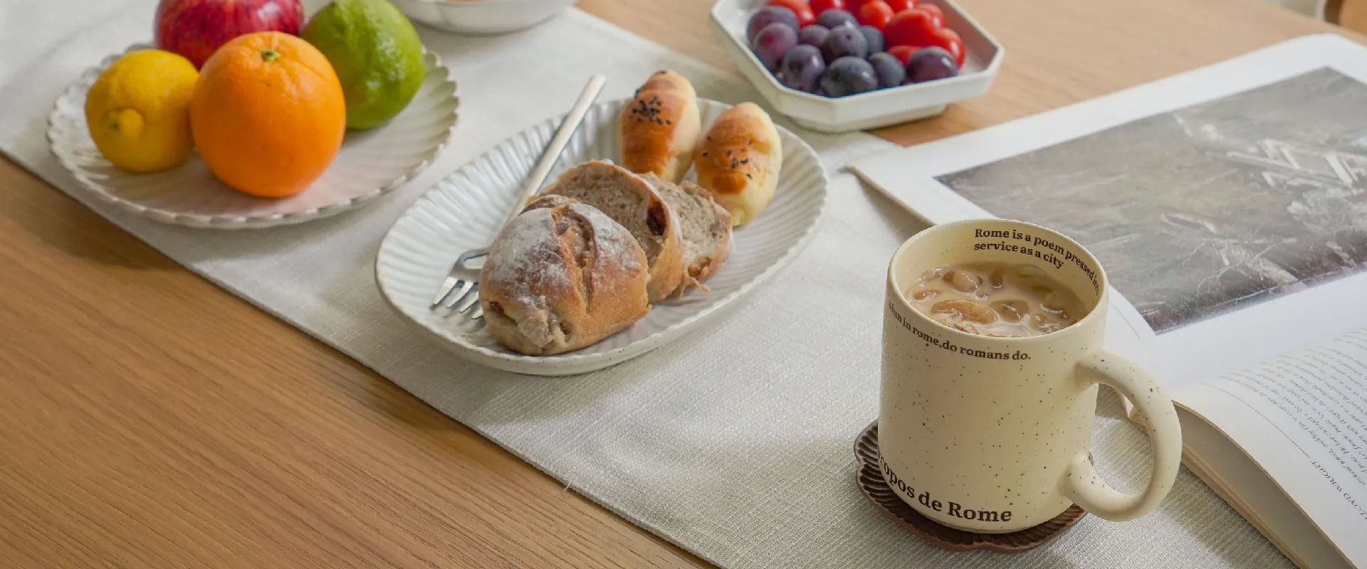 Days In 多種質感選物，餐盤、馬克杯、餐墊、餐具