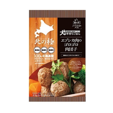 北海道直送 北之極 鹿肉丸 80g【$120 X 3 包】【可混合其他口味】