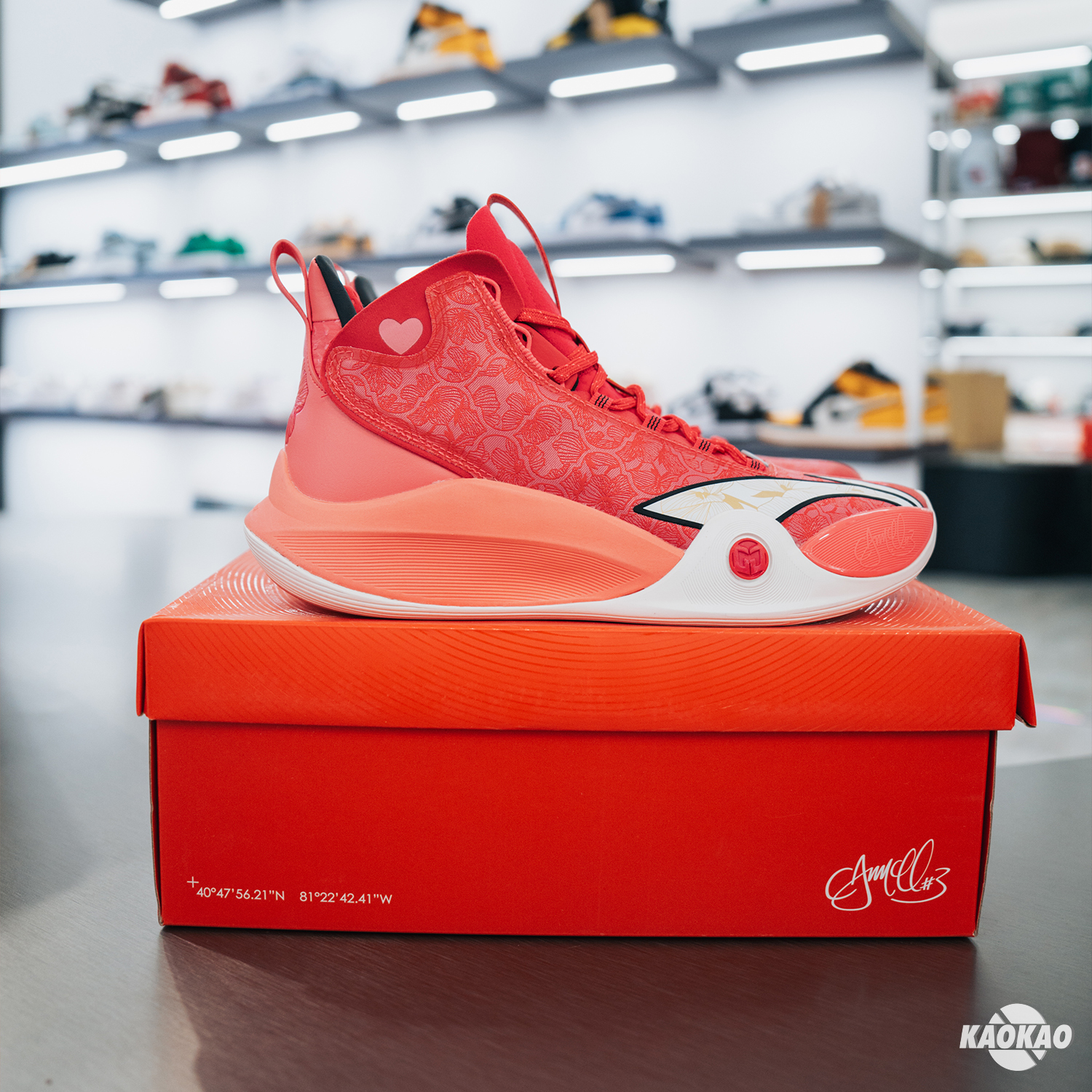 李寧 實戰籃球鞋 C.J. McCollum-1 Valentime's Day【ABAR019-20】