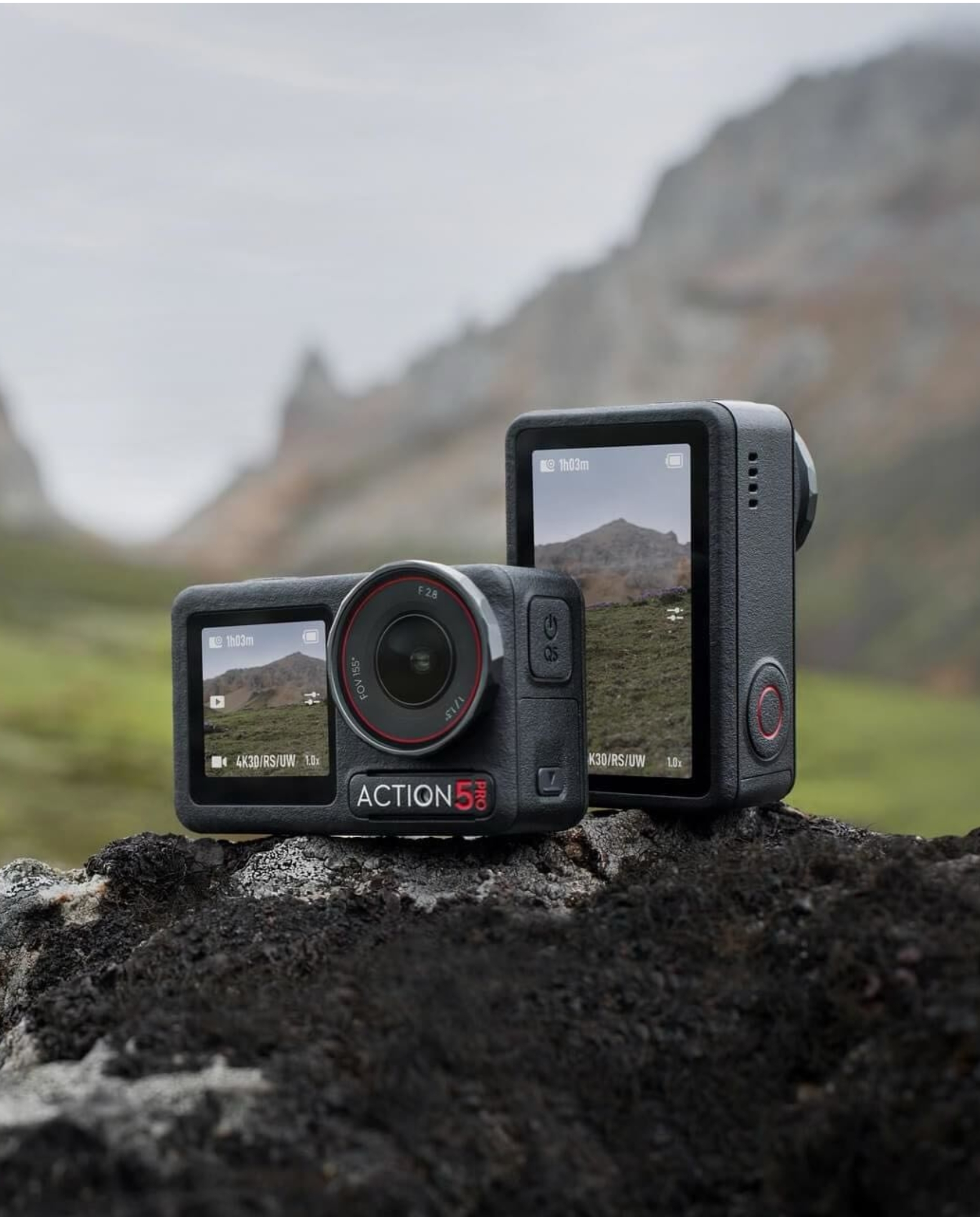 DJI Osmo Action 5 Pro 出租｜4小時續航運動相機｜標準套裝｜單次租借（需預約排單）