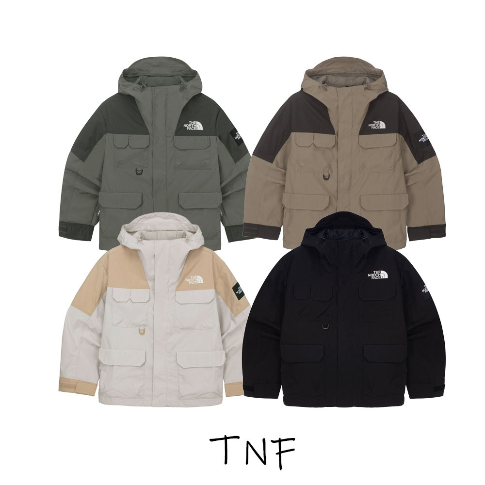 【預購】The North Face RANGER JACKET 防風 防水 秋冬 工裝 連帽 外套 不分男女 軍綠 卡其 白沙 黑色