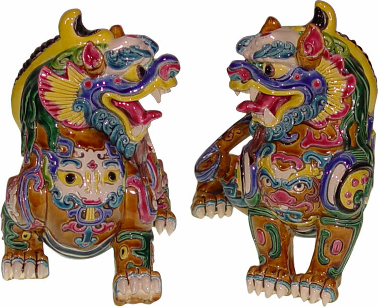 鹿港窯禮品館│台灣國寶：交趾陶 天賜貔貅，守護財運與平安