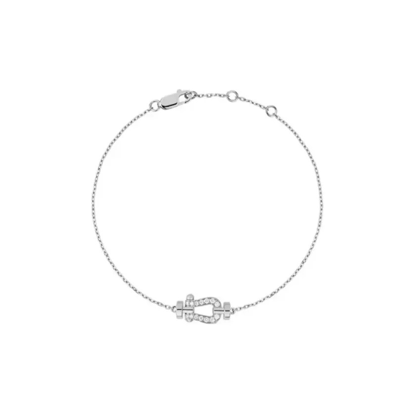 FRED Force 10 小型 18k白金 手鏈