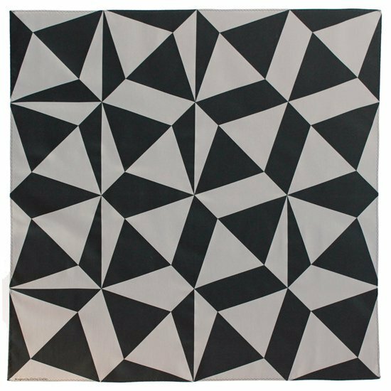 Donny Grafiks 設計幾何手巾＿灰