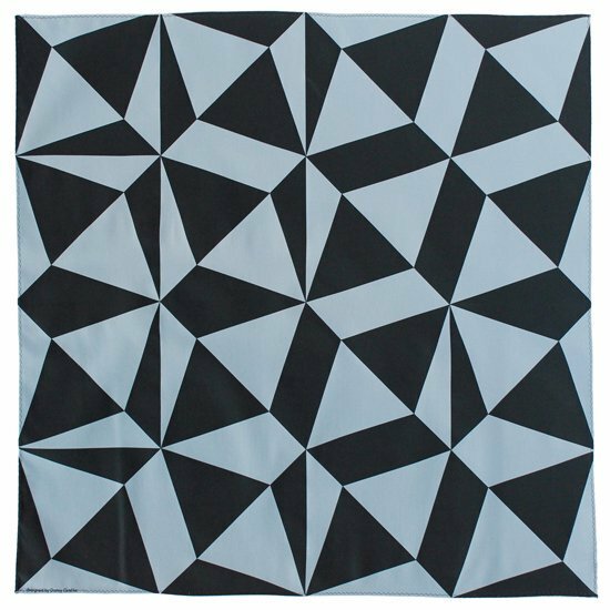 Donny Grafiks 設計幾何手巾＿藍