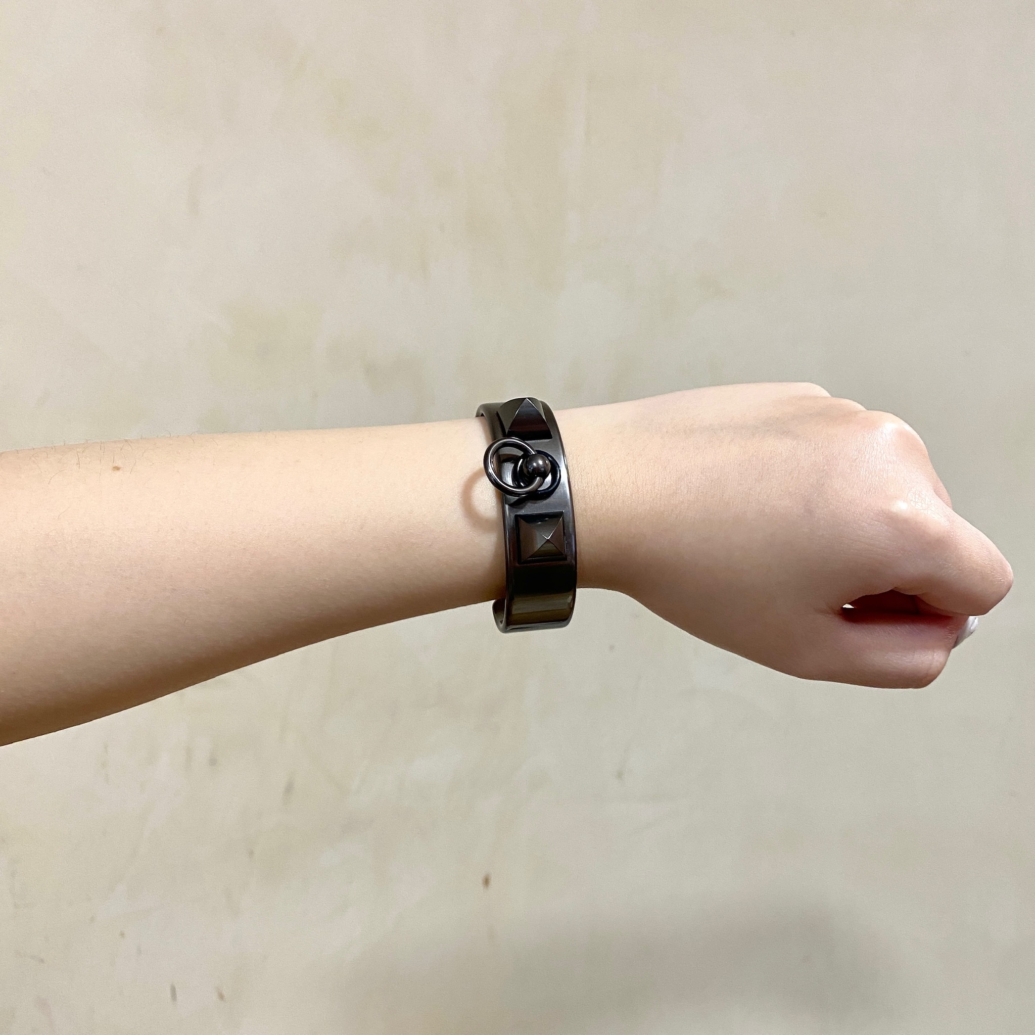 Unused] Hermes Medor aluminium sunset bracelet T2 M