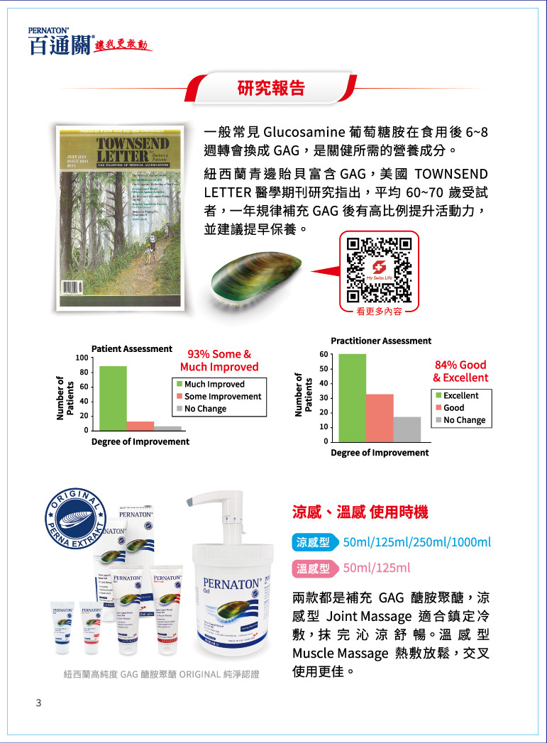 PERNATON 百通關凝膠包裝