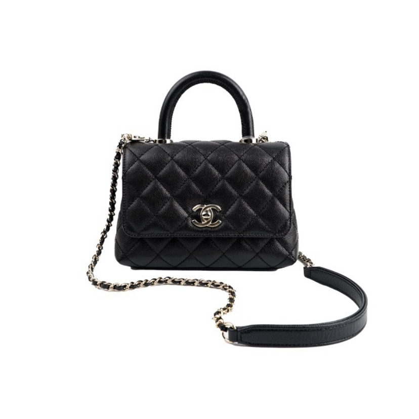 CHANEL Coco Handle Mini 19cm 皮穿鏈 手袋