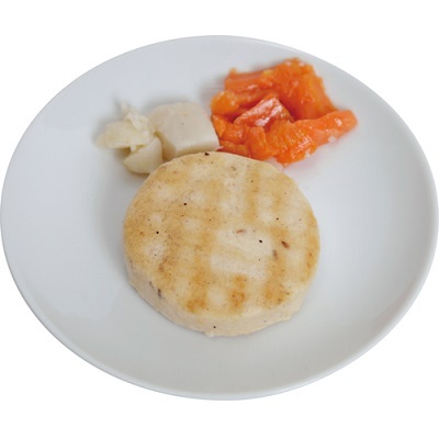 北海道直送 北之極 雞肉大豆漢堡 配 清蒸蔬菜 80g【$120 X 3 包】【可混合其他口味】