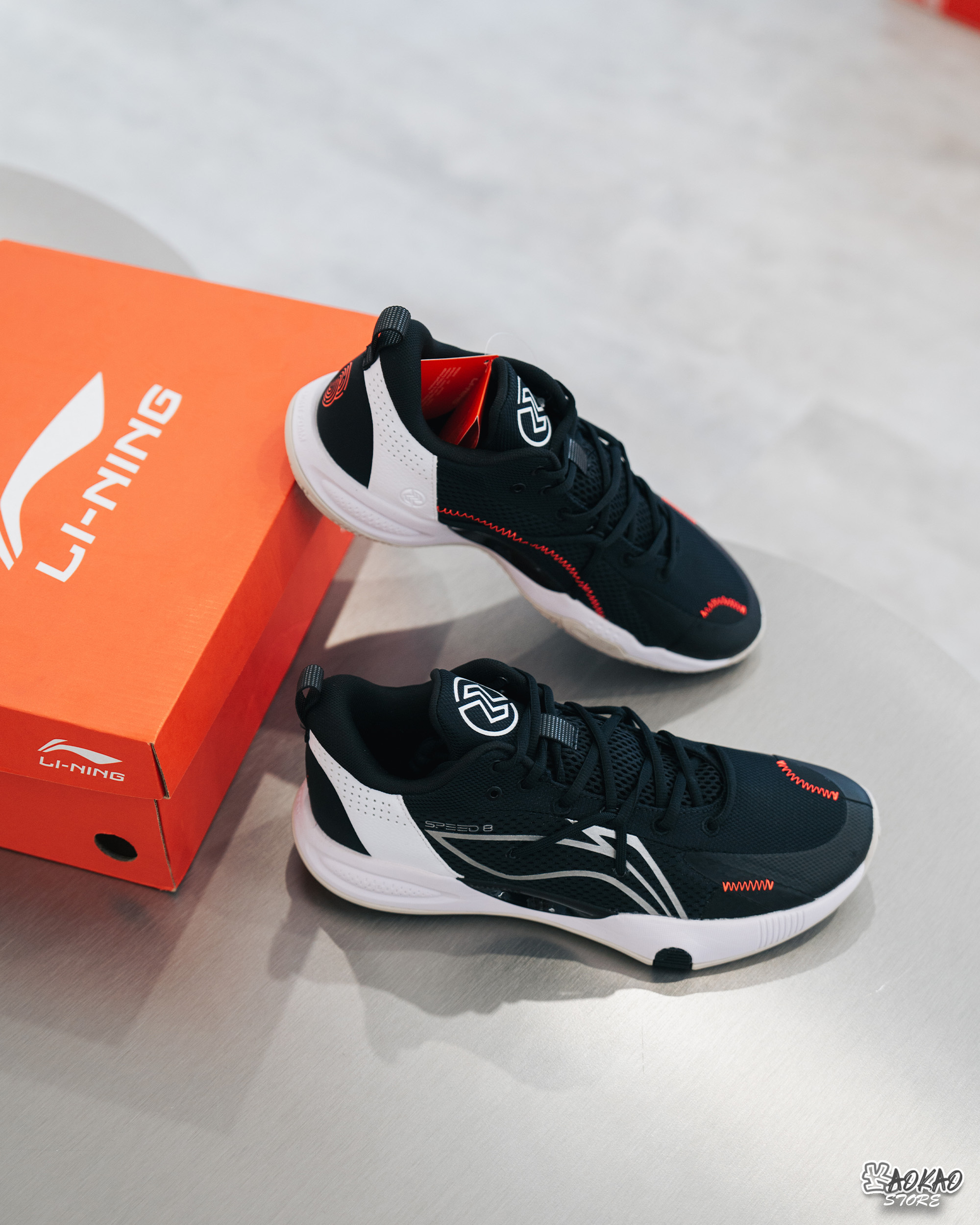 李寧 閃擊VIII Premium 標準黑【ABPS003-2C】