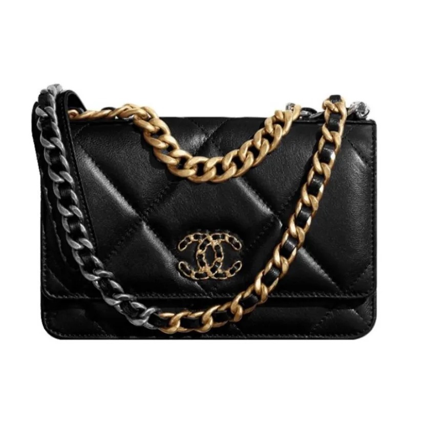 CHANEL 19 鏈條 WOC 銀包