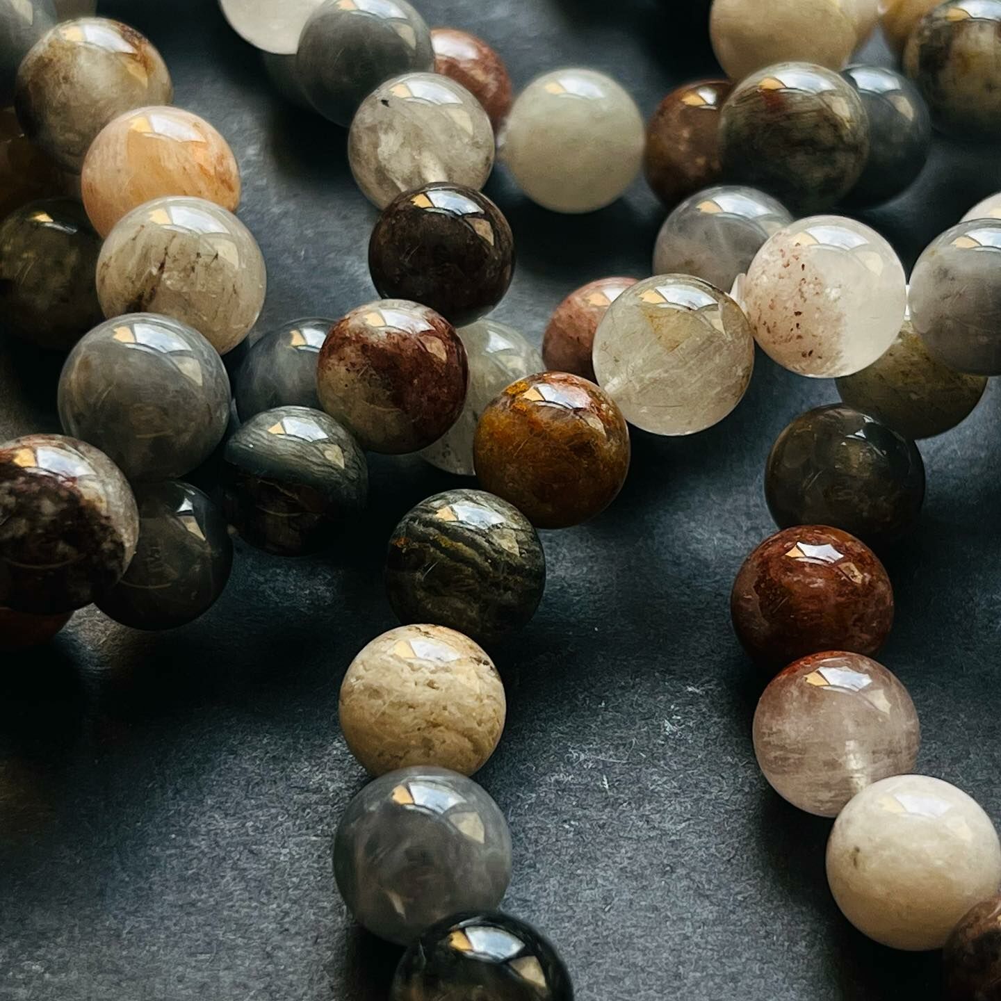 [原石] 千層幽靈水晶 水晶手串