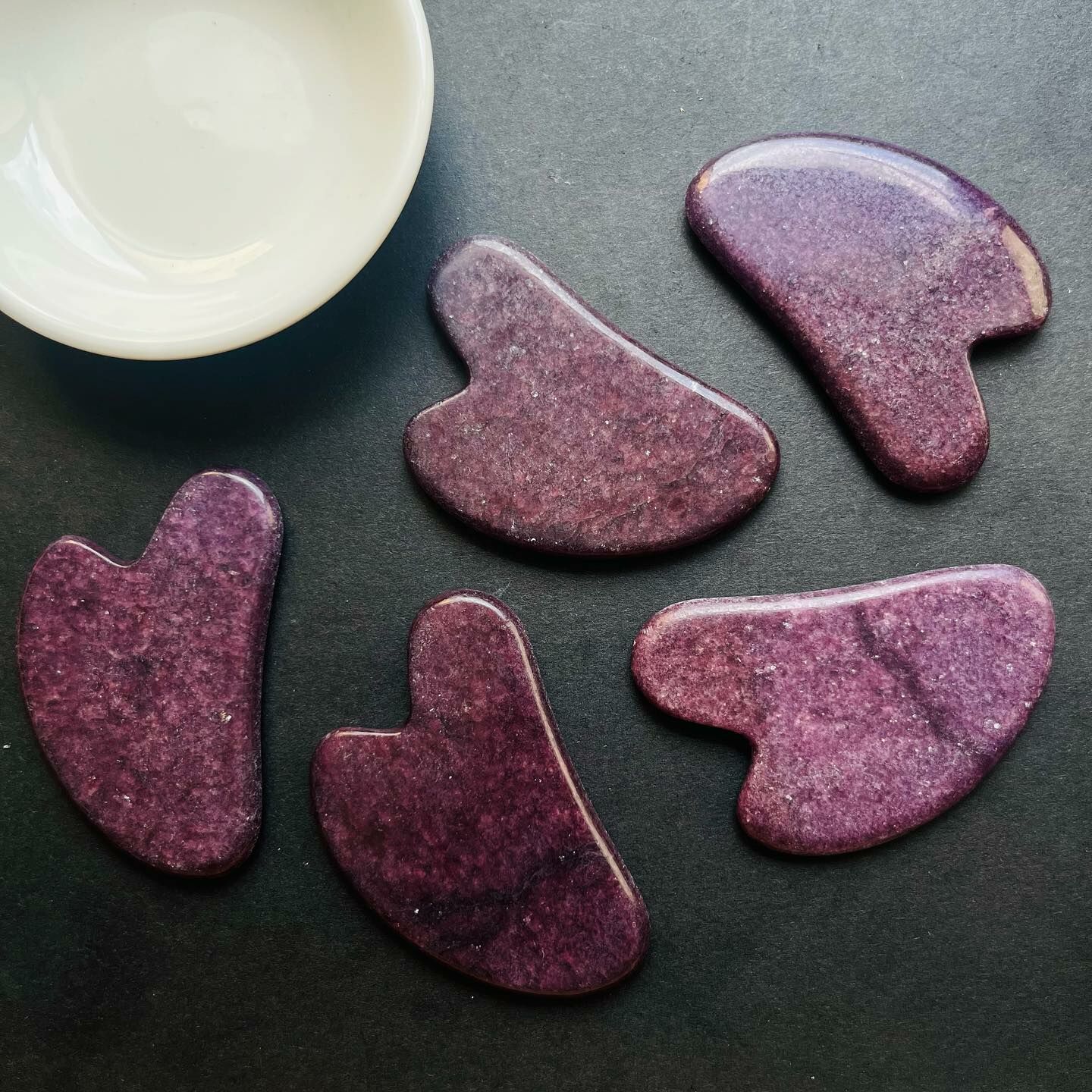 [原石] 紫祖母晶 水晶刮痧