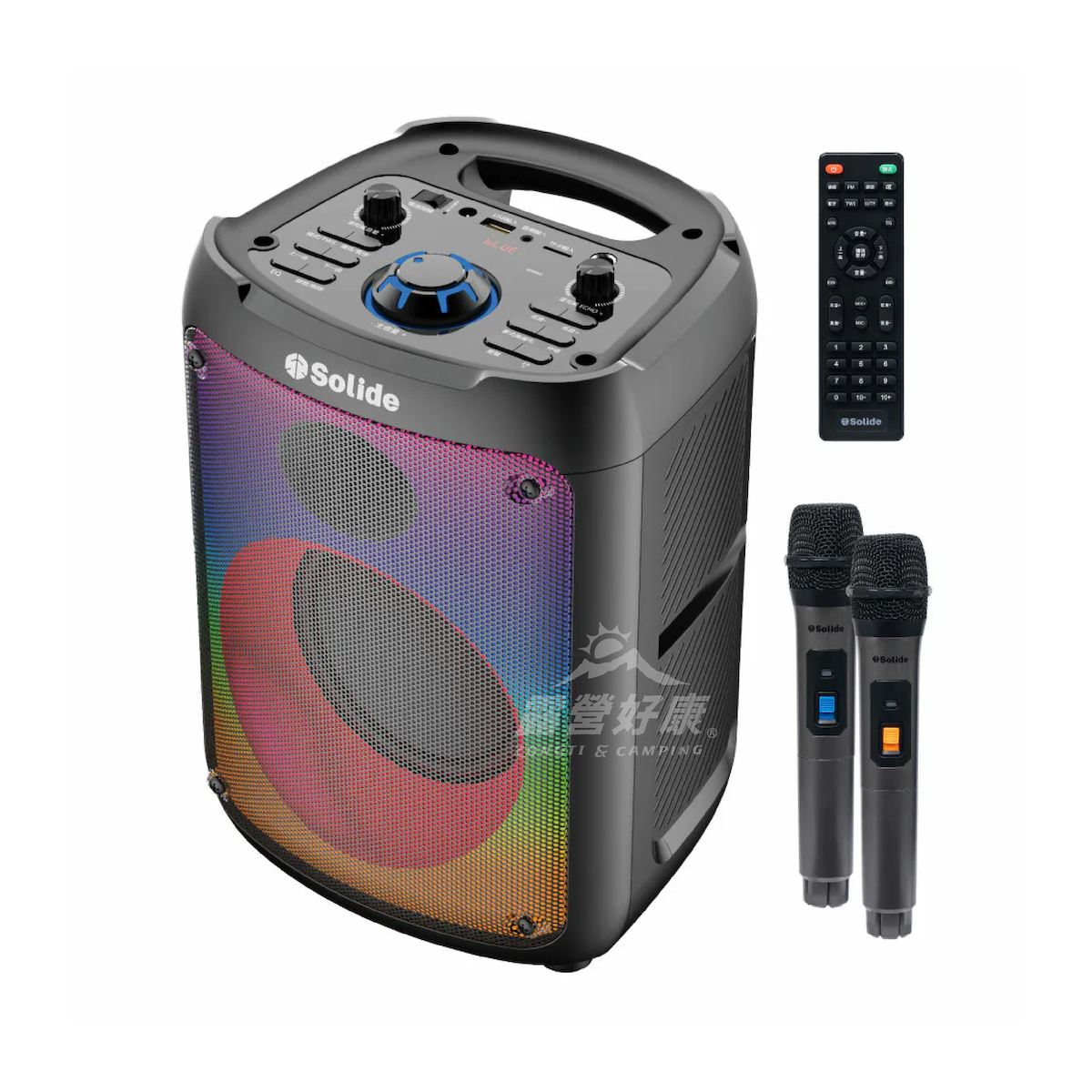 【SOLiDE】多用途卡拉OK擴音機KTV SOL-602 G-F2-1